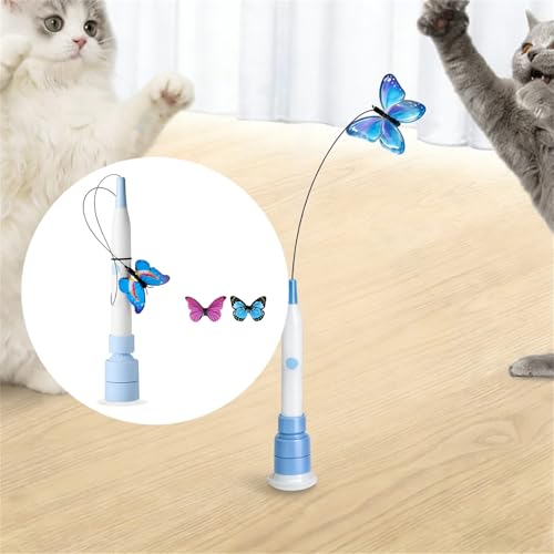 Jouet interactif pour chat avec deux modes de mouvements naturels pour stimuler son instinct - 7
