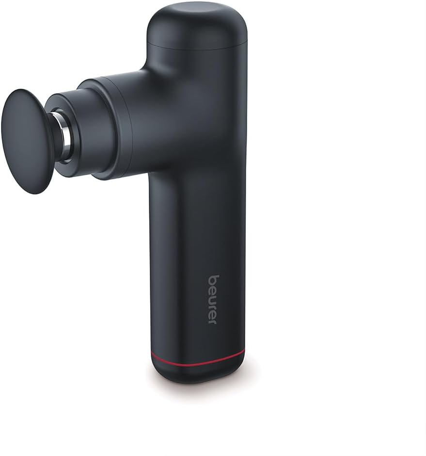 Beurer MG 79 Massage Gun Sensitive, Compact Massage Gun with 3 Attachments, Gentle Trigger Point Massage for Sensitive Body Areas, Handy Muscle Massager with 3 Intensity Levels