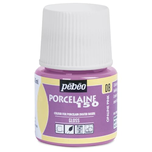 Pebeo Porcelaine 150 Peinture rose opale 45ml