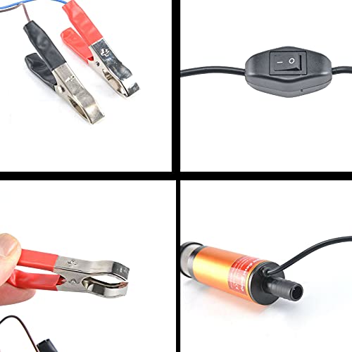 Tauchpumpe 12V für Diesel und Wasser mit 51mm Durchmesser