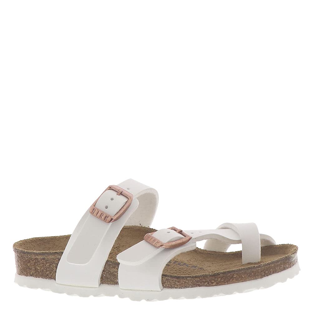 Birkenstock Kids Mayari Kid Birko-Flor bianco N EU US Birko Flor 2-2.5 3-3.5 Narrow