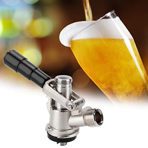 Tapón de barril, conector para barril de cerveza, cesta plana, cabezal de grifo de cerveza de acero inoxidable, conexiones para barriles de cerveza, para cerveza, para cerveza, bares, restaurantes,