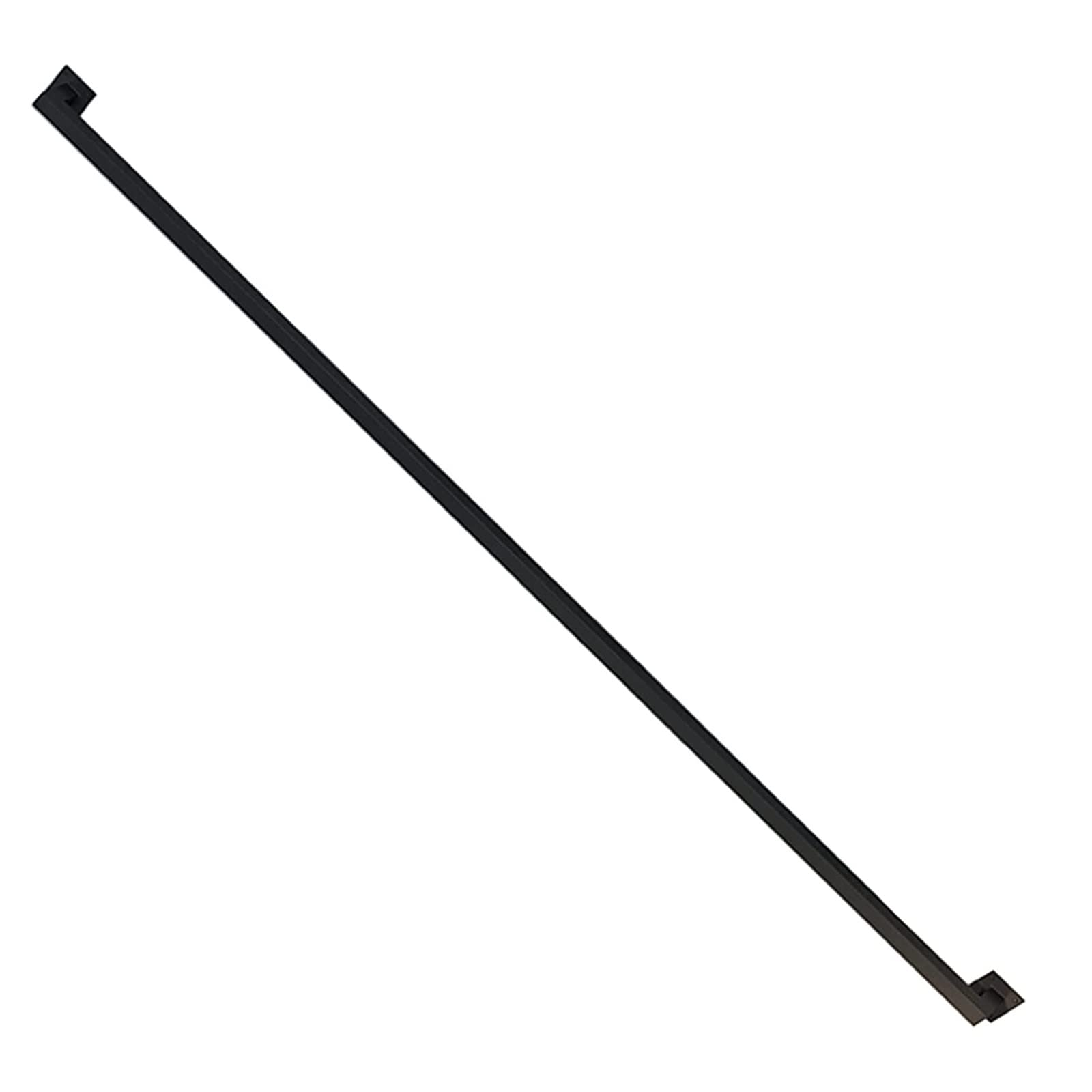 Main courante escalier intérieur fer forgé noir MObyat avec kit complet de rampe