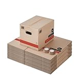 QUALITÉ : DOUBLE CANNELURE RENFORCÉE : Ce carton solide à double cannelure offre une protection supérieure, résiste aux impacts et pressions, assurant la sécurité de vos objets. Idéal pour déménagements longue distance ou objets de valeur.