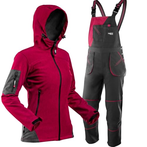 NEO TOOLS Salopette de travail pour femme ou SET avec veste et salopette Taille S - XXL | Design...