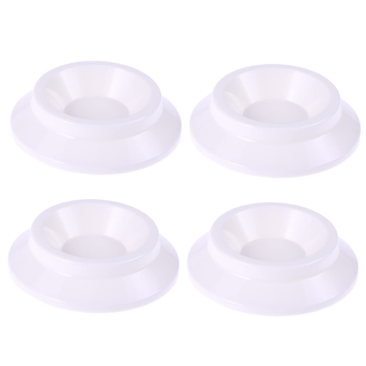 Levemolo 4pc Non-slip Piano Leg Floor Protectors Piano Caster Cups for Hardwood Floors Stain Resistant Mats Elegant Design for Upright