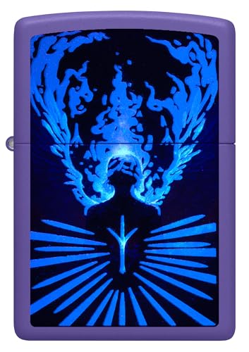 Encendedor Zippo Diseño Ángel Morado Mate miniatura 7