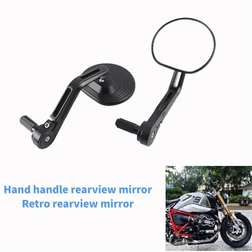 Espejo retrovisor de aluminio para manillar de BMW NINET Scrambler 3