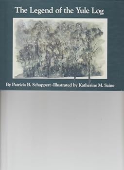 Hardcover The legend of the Yule log Book