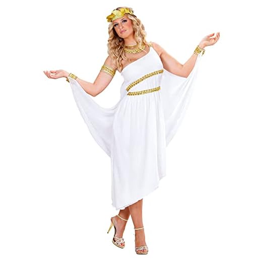 W WIDMANN MILANO Party Fashion - Disfraz diosa griega, vestido, antigüedad, disfraces