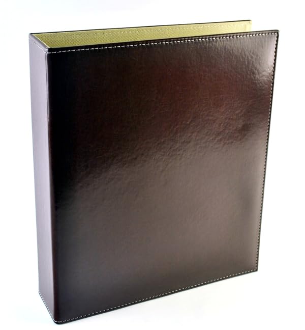 Oversize A4 Leather Ring Binder