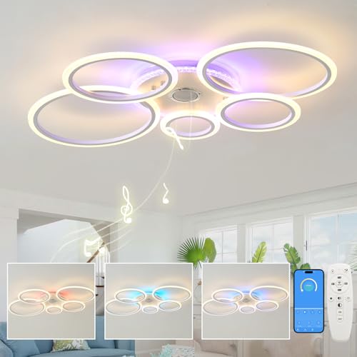 �X�}�[�gRGB�V�[�����O���C�g�i�����R���A�v���t���j100cm���������O�����v�A���_����Bluetooth�X�s�[�J�[�A�^�C�}�[�@�\�t���i�Q���A���r���O���[���A�L�b�`���A�I�t�B�X�p�A�z���C�g�j