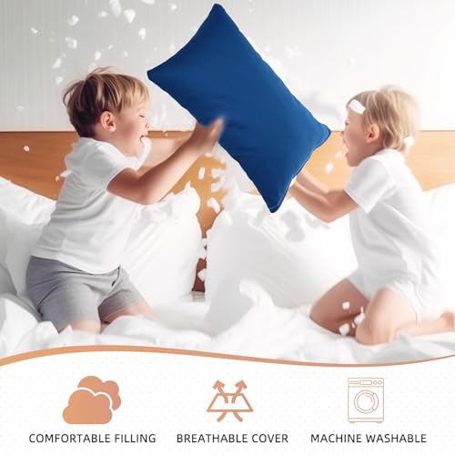 Set 6 Almohadas pequeñas de fibra multicolor 35.6x22.9 cm miniatura 4