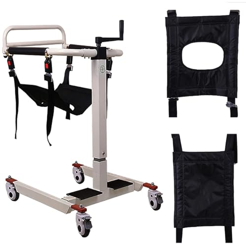 Silla de Traslado de Pacientes, Elevador para Silla de Ruedas Grúa para Elevación y Traslado de Pacientes, Elevador de Silla de Ruedas para Ancianos Discapacitados