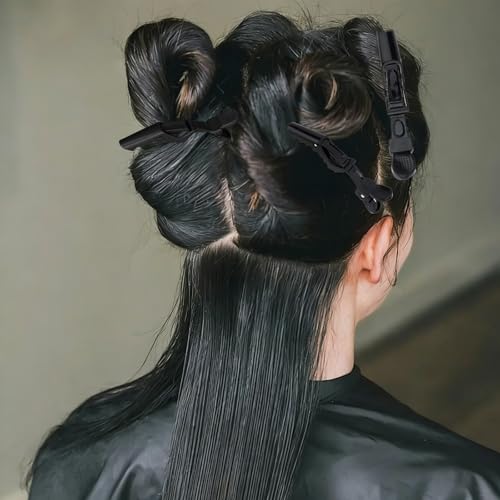 Set 24 Pinzas de Pelo Profesional Alligator Sin Marcas miniatura 3