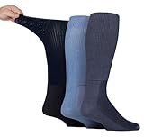 ✅ DESSUS EXTRA LARGES - Le haut extra large spécialement formé et tissé épouse confortablement les contours de vos jambes sans pression et sans causer de marques douloureuses.