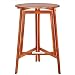 Produktbild Deuba Stehtisch Klappbar Akazie Holz Massiv Ø 78 x 110cm Rund Bistrotisch Gartentisch Klapptisch Bartisch Balkon Tisch