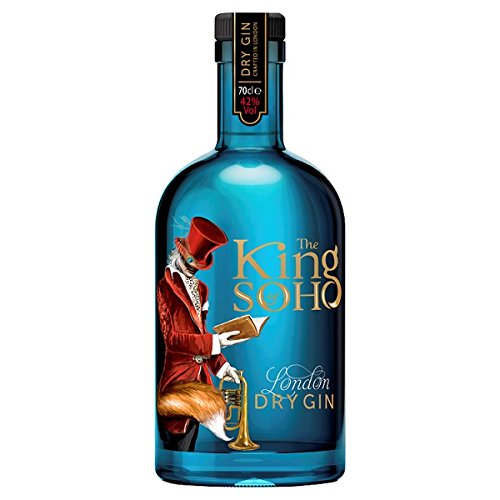 Der König von Soho London Dry Gin 70cl Pack (70cl)