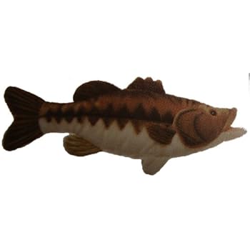 largemouth bass stuffed animal