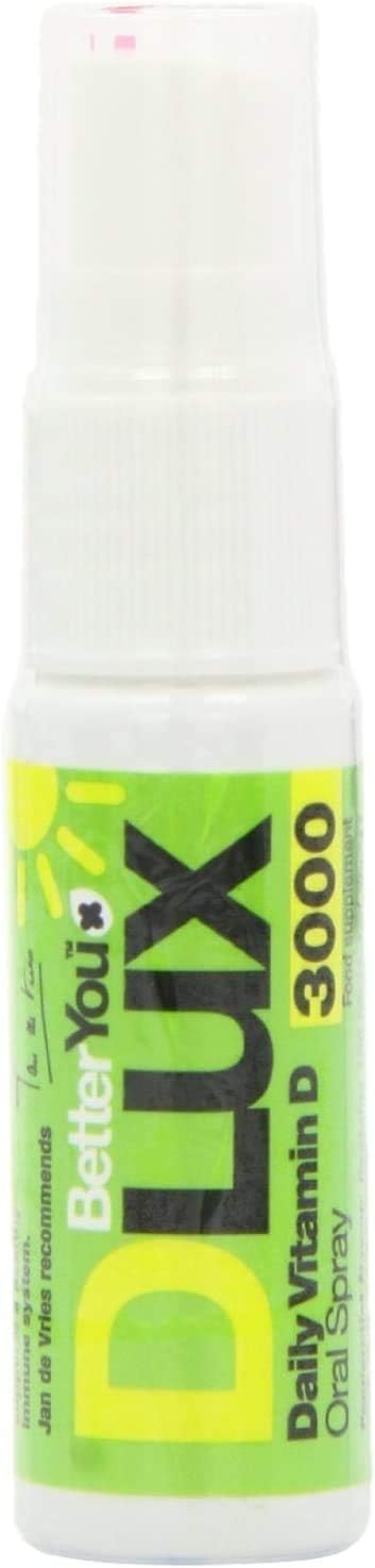 BetterYou D Lux 3000 Oral VIT D3 Spray - 15ml (Pack of 2), 15 ml (Pack of 2)