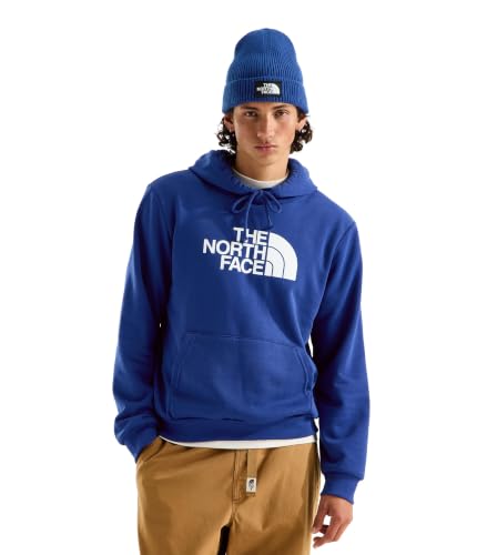 Image of THE NORTH FACE Men's Evolution Half Dome Hoodie | Sweatshirt With 2 Piece Hood, Adjustable Drawcord, Kangaroo Hand Pocket
