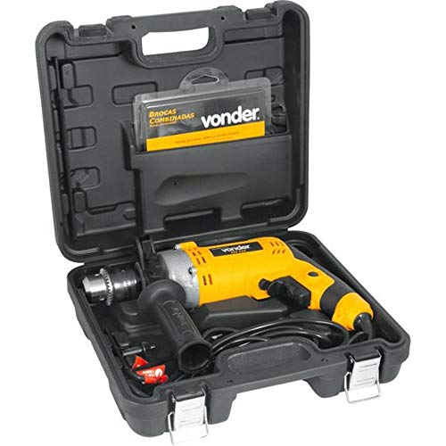 Vonder, Furadeira De Impacto 1/2', Com Jogo De 9 Brocas, 710 W, Fiv 709, 127 V~.