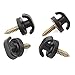4 Pcs Universal Car Rear Trunk Envelope Cargo Net Tie Down Hook Ring Loop Hanging