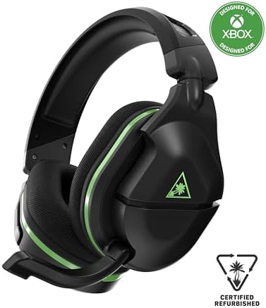 Turtle Beach Stealth 600 Gen 2 USB Wireless Amplified Gaming Headset – Licensed for Xbox Series X|S & Xbox One – 24+ Hour Battery, 50mm Speakers, Flip-to-Mute Mic, Spatial Audio – Black (Renewed)