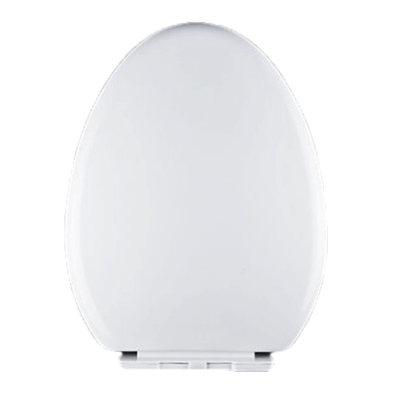 FLYIODFCXV Toilet seat, Elongated Toilet Lid Easy Installation and Quick-Release Removable for Cleaning, 1 Pack, White