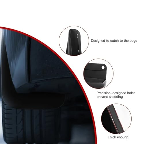 Garde-Boue pour Crosstour 2014-2021 | Lot de 4 protections de roue