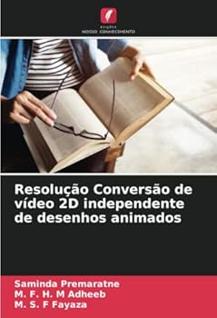 Paperback Resolução Conversão de vídeo 2D independente de desenhos animados [Portuguese] Book