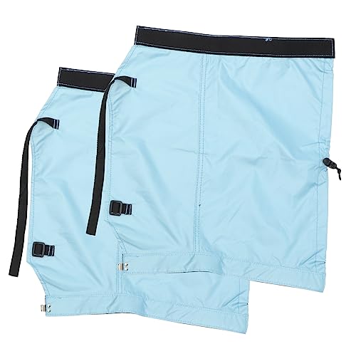 Anneome Leg Gaiters for Men Ski Protective Gear Water-resistant Outdoor Leg Cover for Snow Hiking Boot Gaiters