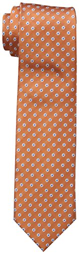 Dockers Big Boys' Dot Necktie, Orange, One Size