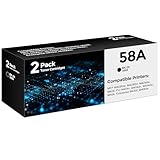 58A CF258A Toner Cartridge 2Pack Compatible with HP 58A 58X CF258A Toner Cartridge Black with Pro MFP M428fdw, M428fdn, M428dw, M428, Pro M404n, M404dn, M404dw, M404(2X 3,000 Pages, Black)