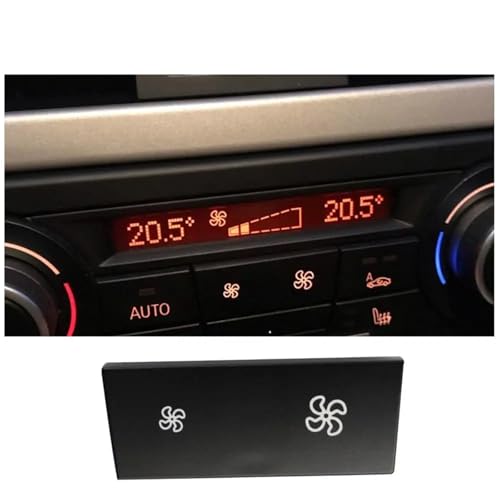 Bouton climatisation BMW E90 E92 E84, commande ventilateur et capuchon panneau LCI - 2