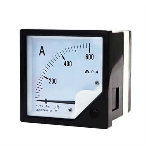 Ampèremètre aiguille AC 6L2-A jauge intensité courant alternatif 800/5A panel