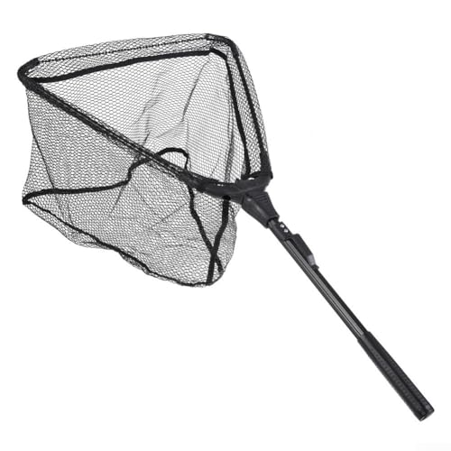 Red de aterrizaje de pesca ligera con diseño y materiales de fácil almacenamiento, ideal para todo tipo de actividades de pesca (40)