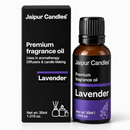 Image of Fragrance Oil | 30 ml | Aroma Oil for Home Fragrance | Best for Aromatherapy | Use in Diffusers, Candles, Air Fresheners (30ML, Lavender)