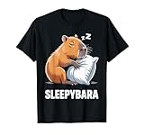 Capybara Geschenk Schlafshirt Schlafanzug Oberteil