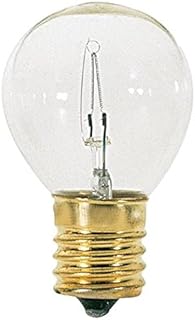 Satco 10S11/N Incandescent Indicator & Sign, 10W E17 S11, Clear Bulb [Pack of 12]