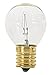 Satco 10S11/N Incandescent Indicator & Sign, 10W E17 S11, Clear Bulb [Pack of 12]