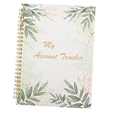 Gogogmee Buch Zur Verwaltung Von Schecktransaktionen Scheckregister Finanzregister Mit Großdruck Tragbares Aufzeichnungsbuch Für Schecks