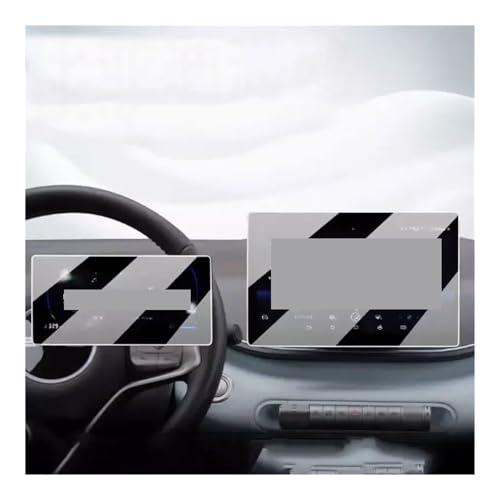 Film protecteur d'écran verre trempé voiture BYD Seagull 2023 2024 navigation GPS 7 pouces