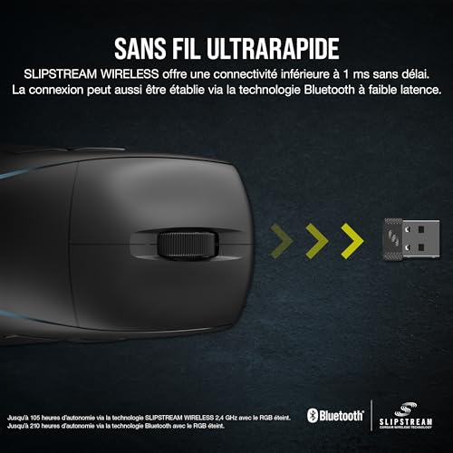 Gamer Sans Fil M75 Wireless RGB - vue 9