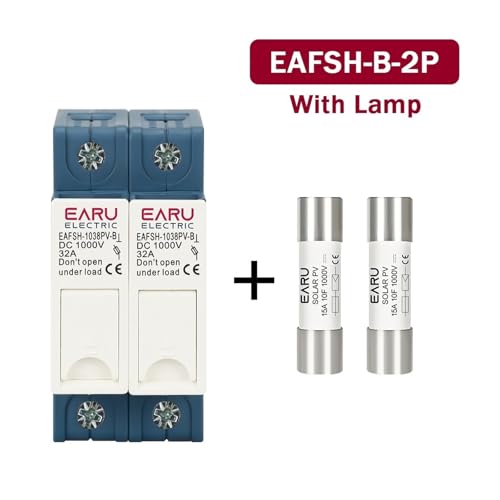 Porte-fusible CC pour éviter les surcharges sur kit solaire 1000V 2P - 3