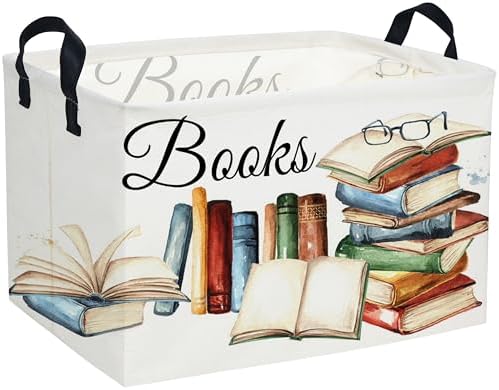 Sanjiaofeng Rectangular Kids Basket Book Storage Bins,Boys and Gi...