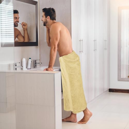 Image of Utopia Towels Jumbo Bath Sheets, 2 Pack, 35x70 in, 600 GSM Cotton, Beige