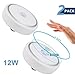 E26 PIR Motion Sensor Bulb, 12W Dusk to Dawn Auto Switch LED Infrared Motion Detector Light Bulbs for Porch Hallway Corridor Patio Garage Basement Natural White