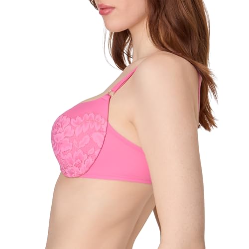 Image of Maidenform Women's Push-Up Bra, Love The Lift Lace Demi Push-Up Bras for Women, Smoothing, Underwire, Convertible Straps