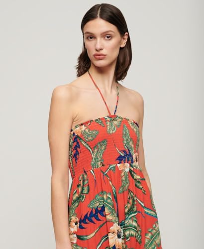 Robe Superdry Longue Smocked Midi Beach EU - vue 5